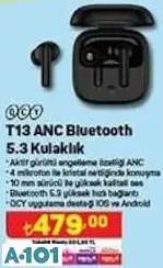 QCY ANC BLUETOOTH KULAKLIK QCY ANC BLUETOOTH KULAKLIK